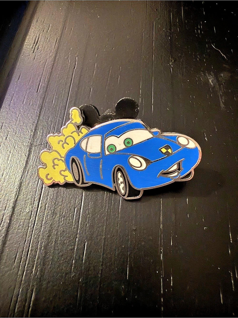 Disney Cars Porsche Limited Edition of 800 Trading Pin Blue Car